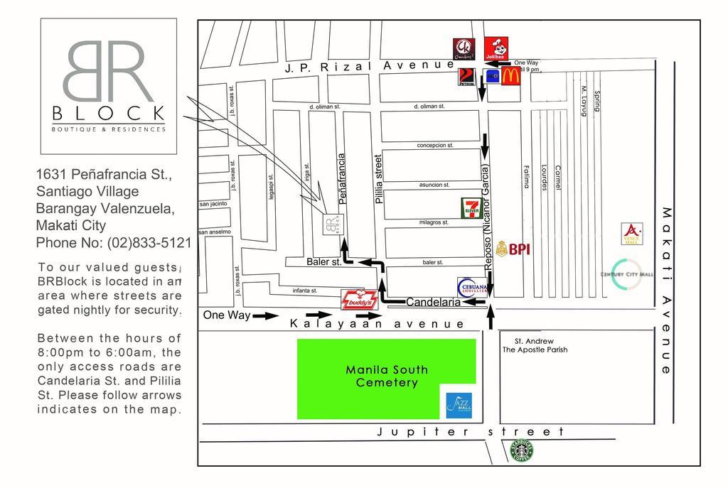 Brblock Boutique And Residences Makati City Eksteriør bilde